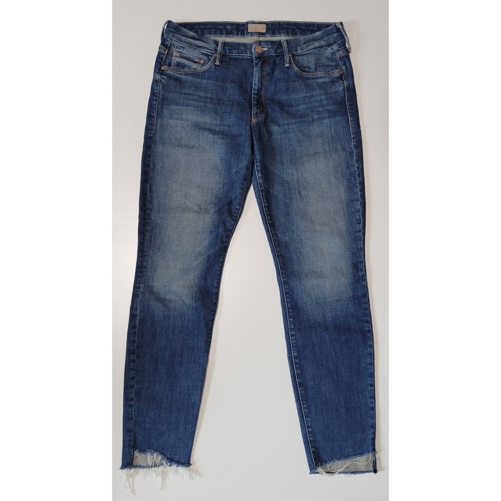 MOTHER The Looker Ankle Step Fray Jeans